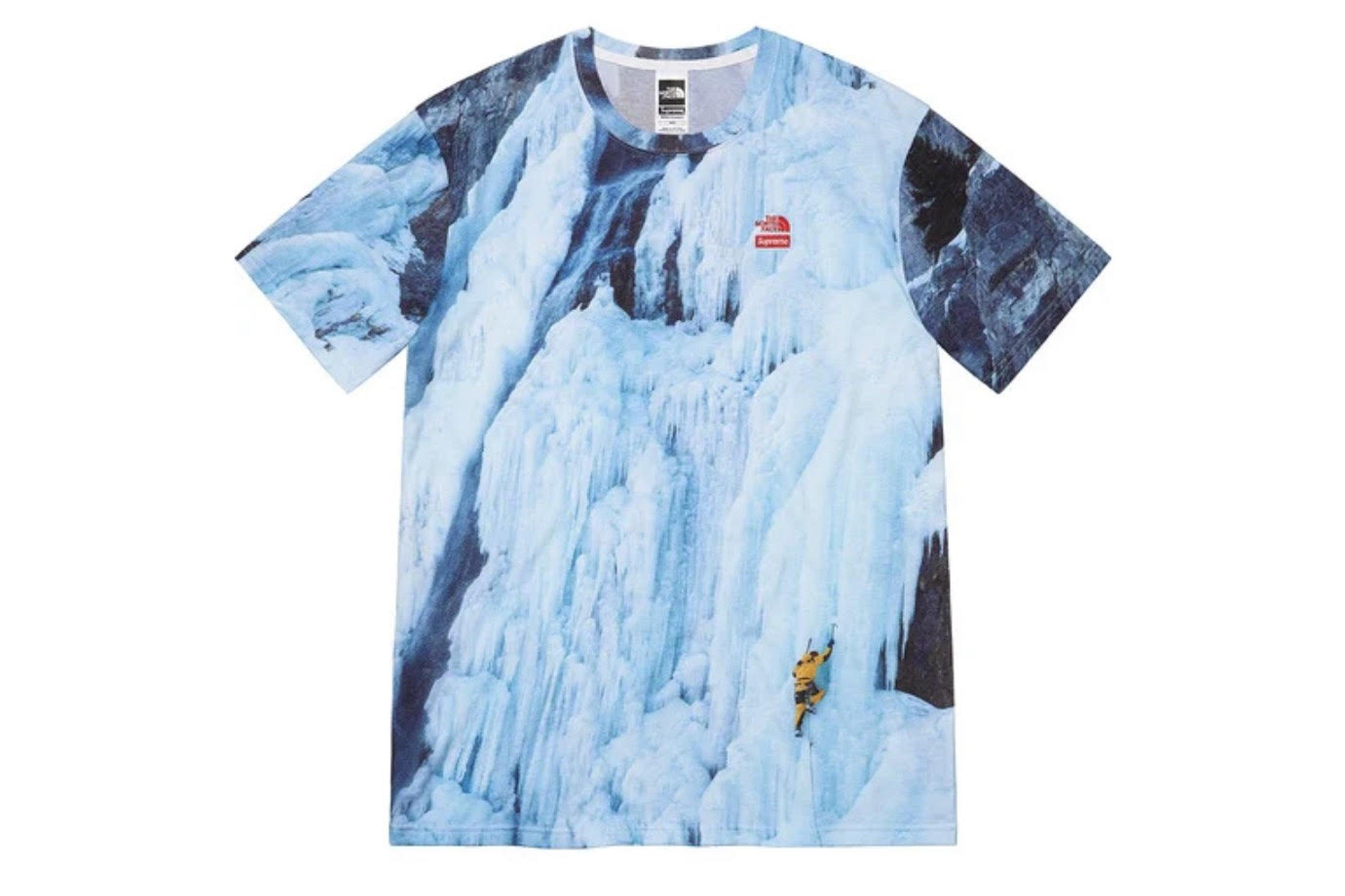 The North Face x Supreme Supreme X The Climb T-shirt Multicolour Blue for Men | Lyst