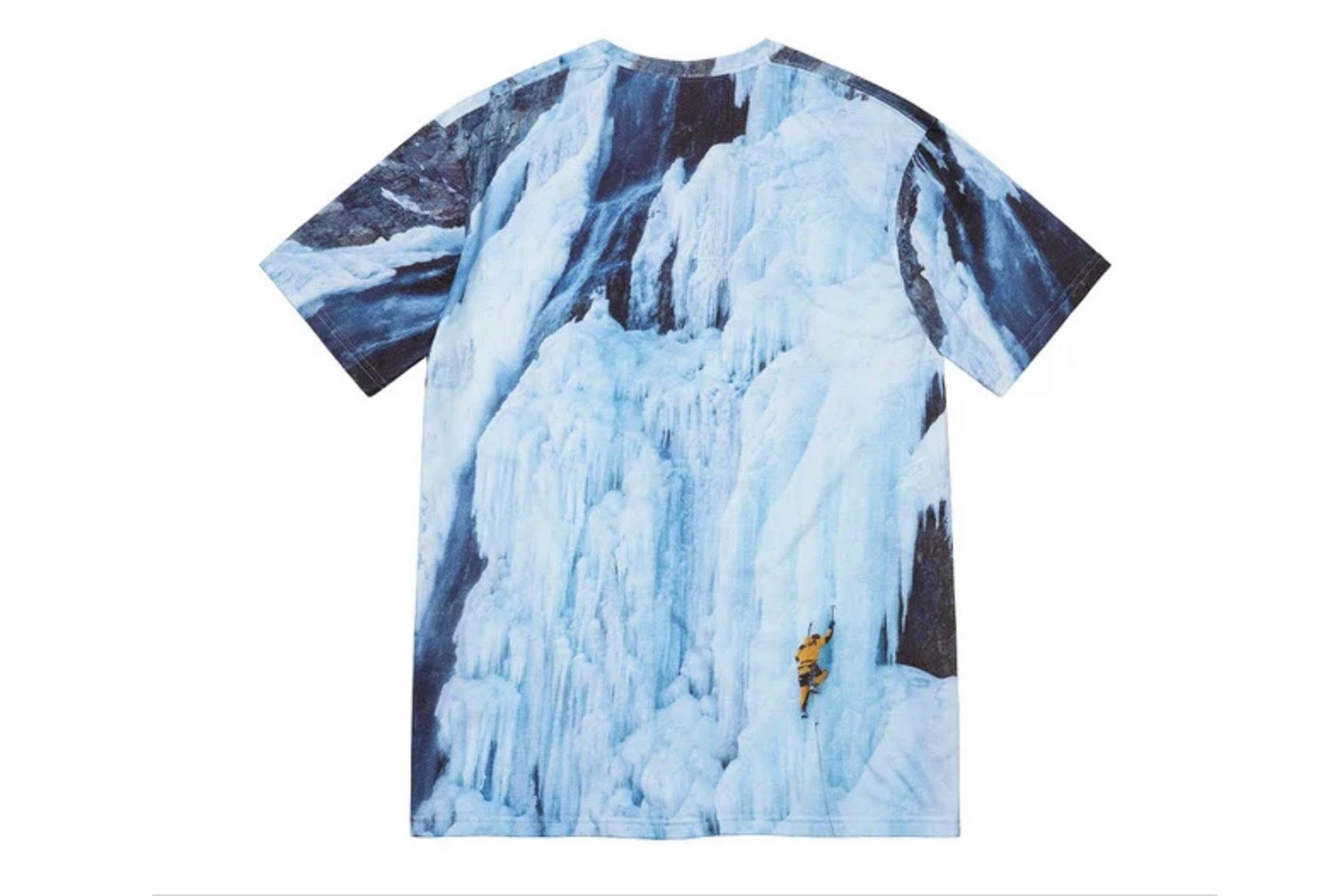 North Face x Supreme Supreme X North Ice Climb T-shirt Blue for Men | Lyst