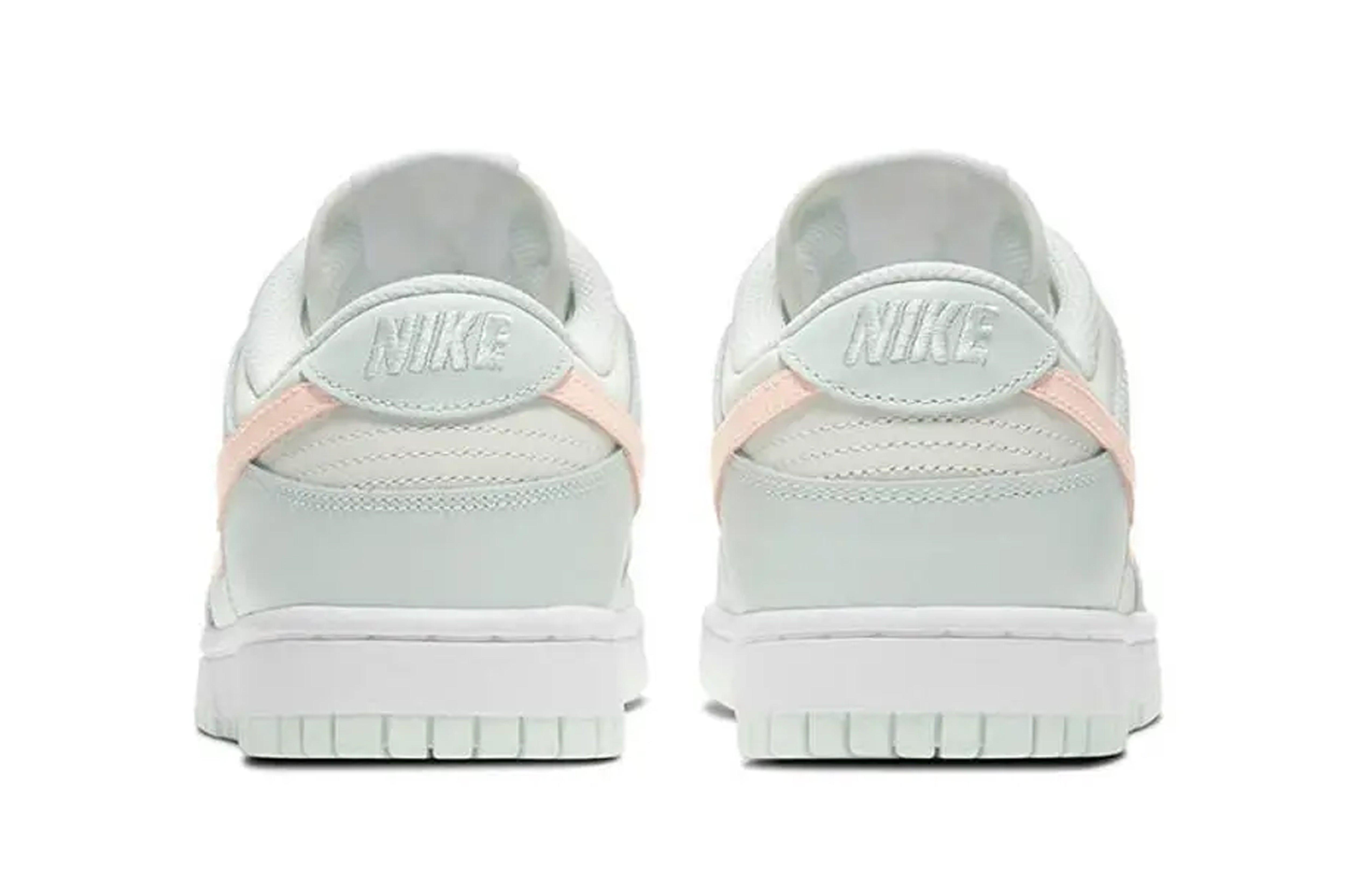 Nike Leather Dunk Low Barely Green | Lyst