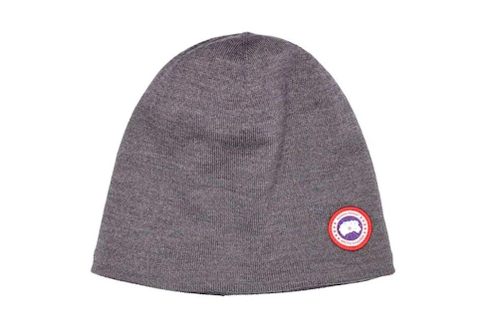 Canada Goose Standard Toque Beanie Hat Grey in Gray for Men | Lyst