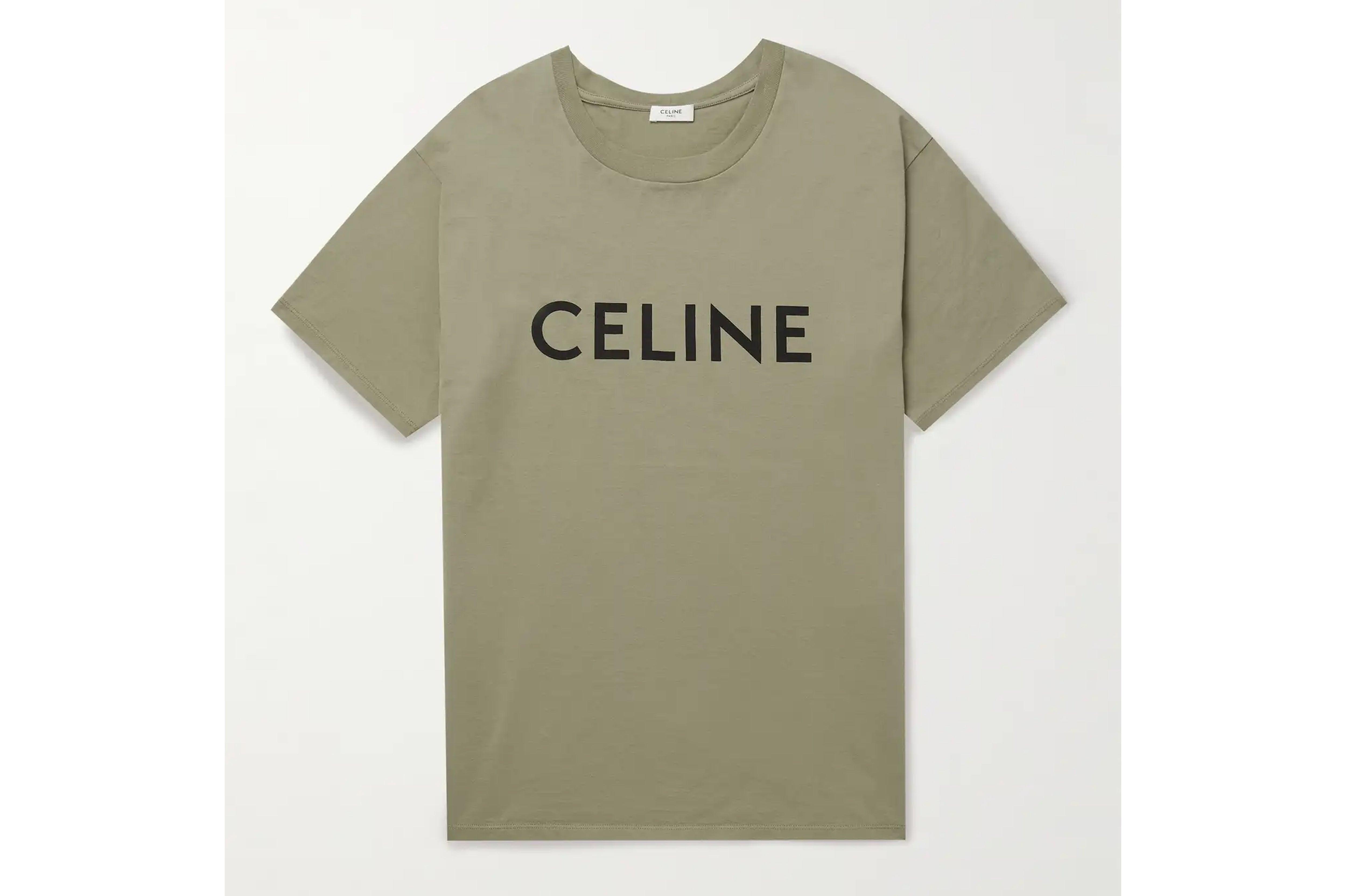 中古通販のオフモール CELINE（セリーヌ） Tシャツ サイズ：L（身長170） 色：ブラック Tシャツ/カットソー(半袖/袖なし)