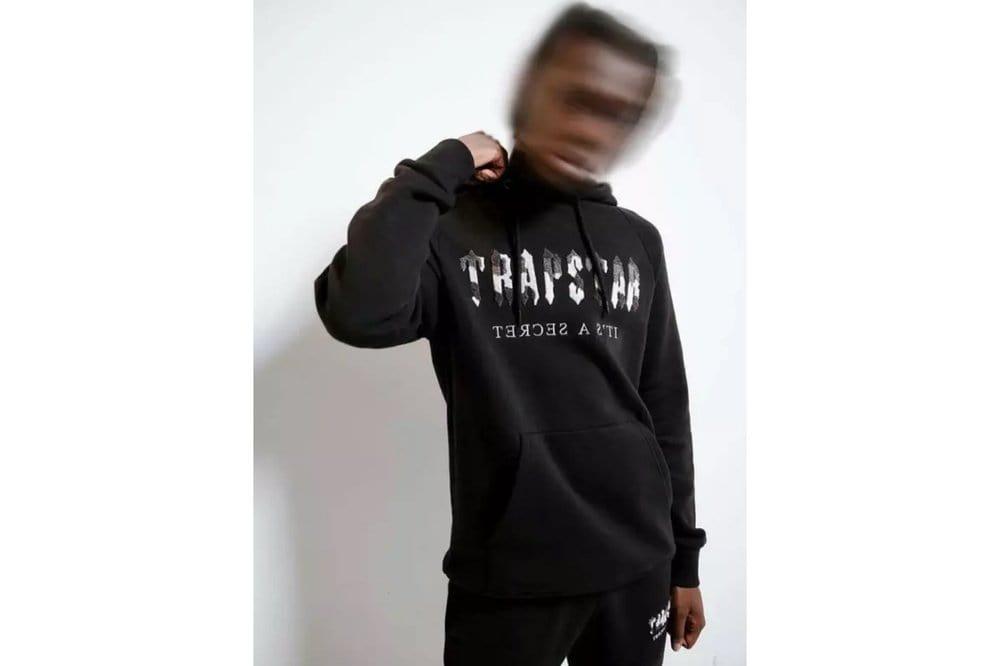 Trapstar Chenille Decoded Camo Tracksuit Black for Men | Lyst