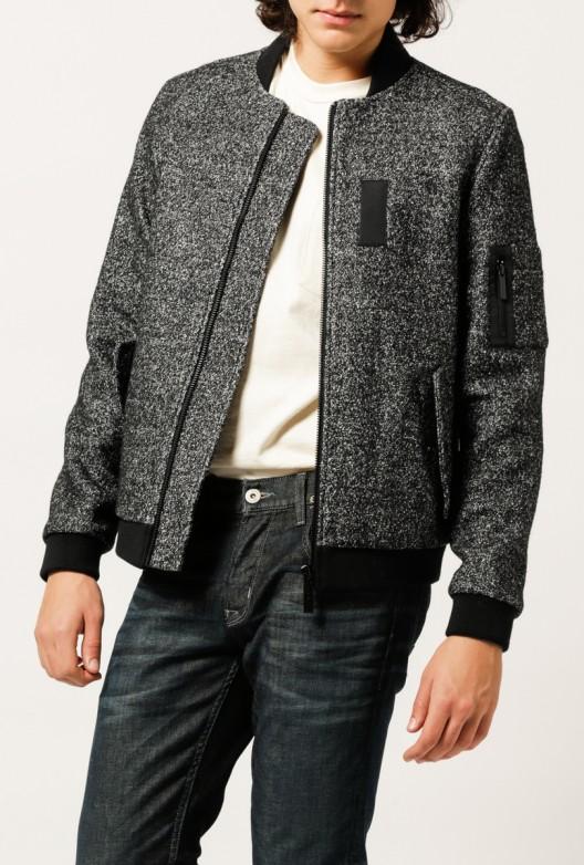 Native youth Puffin Bomber Jacket in Black for Men Lyst