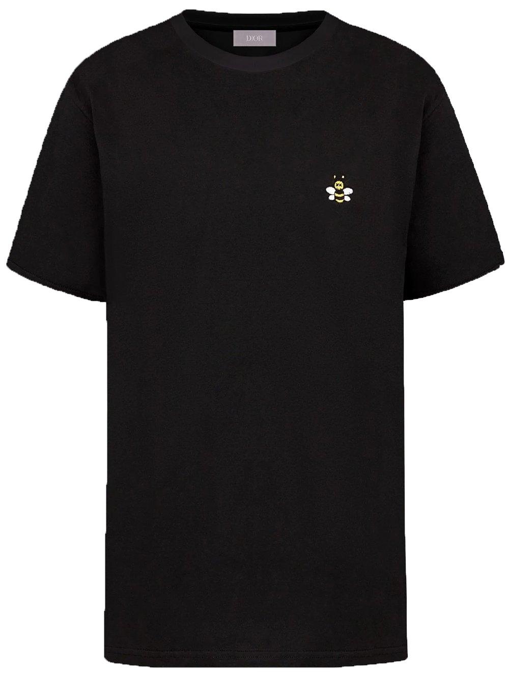 Dior Homme Cotton X Kaws Embroidered Bee T-shirt in Black for Men ...