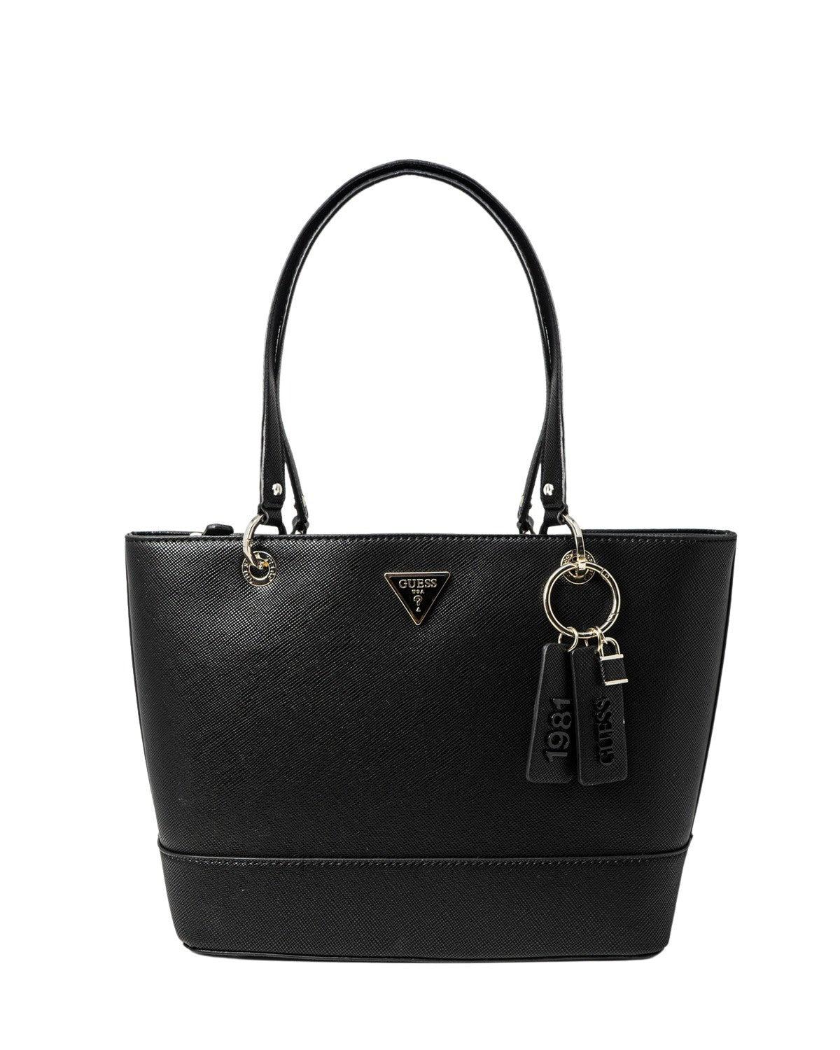 guess black handbag