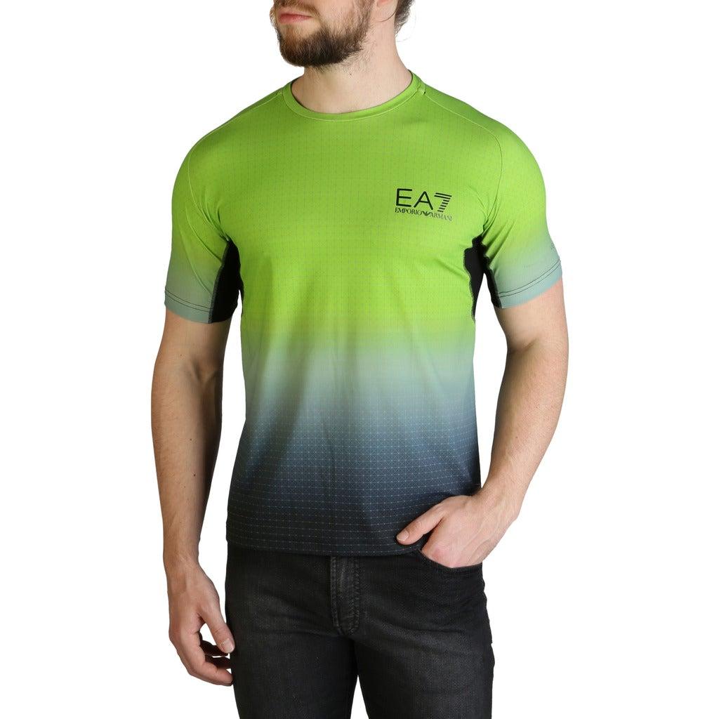 EA7 Synthetic T-shirts in Green | Lyst