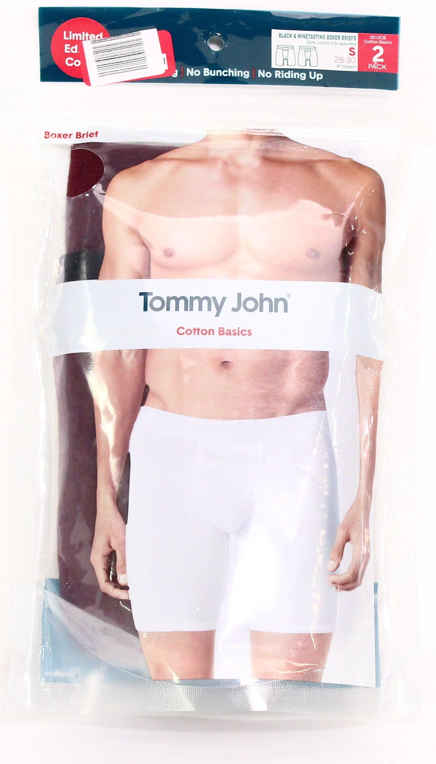 tommy john boxer brief inseam