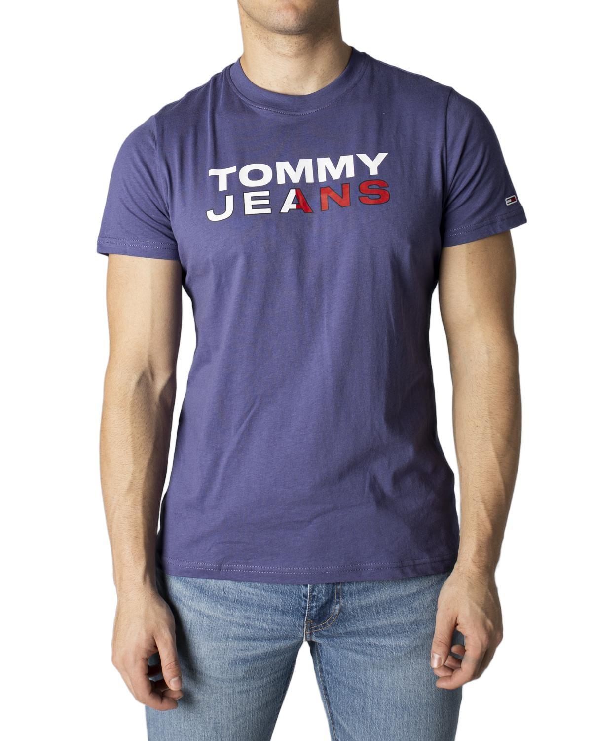 Tommy Hilfiger Denim T-shirts in Blue for Men | Lyst