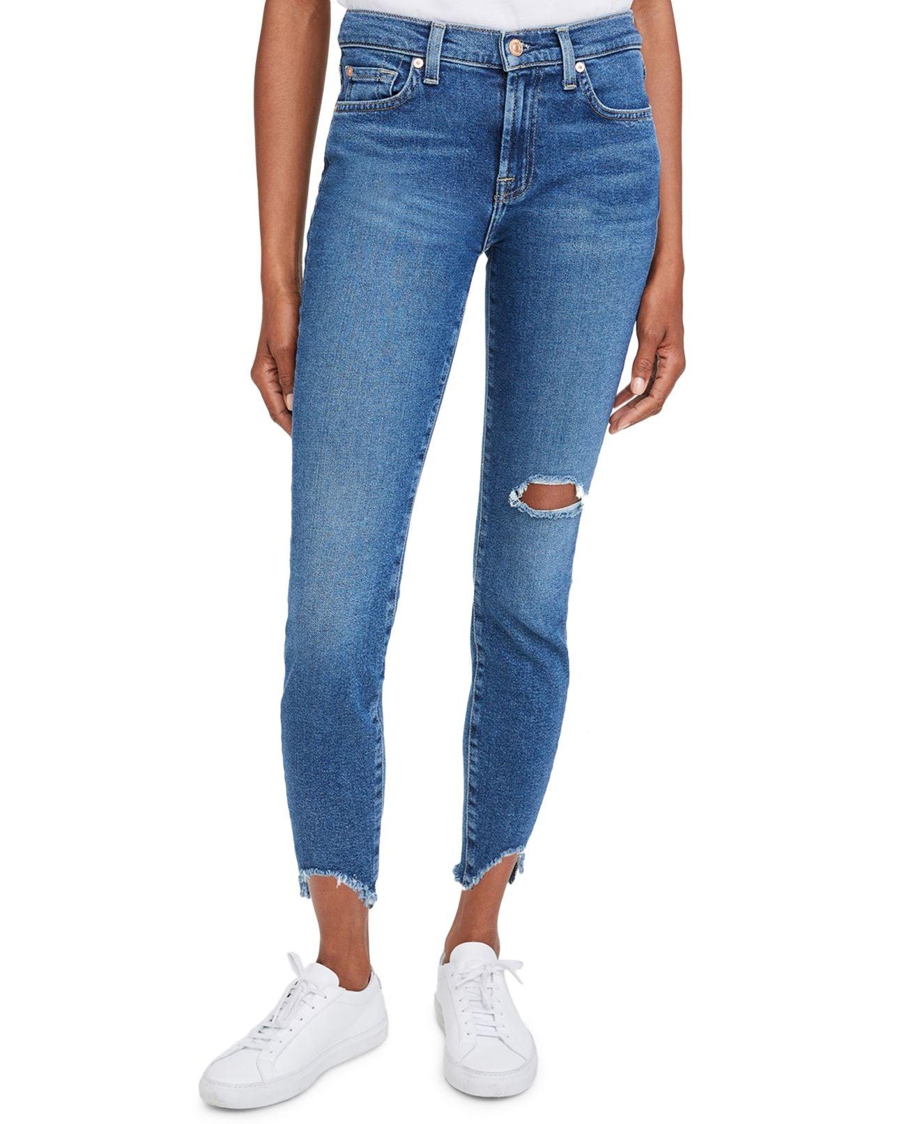 29x27 Wave Hem Skinny Stretch 