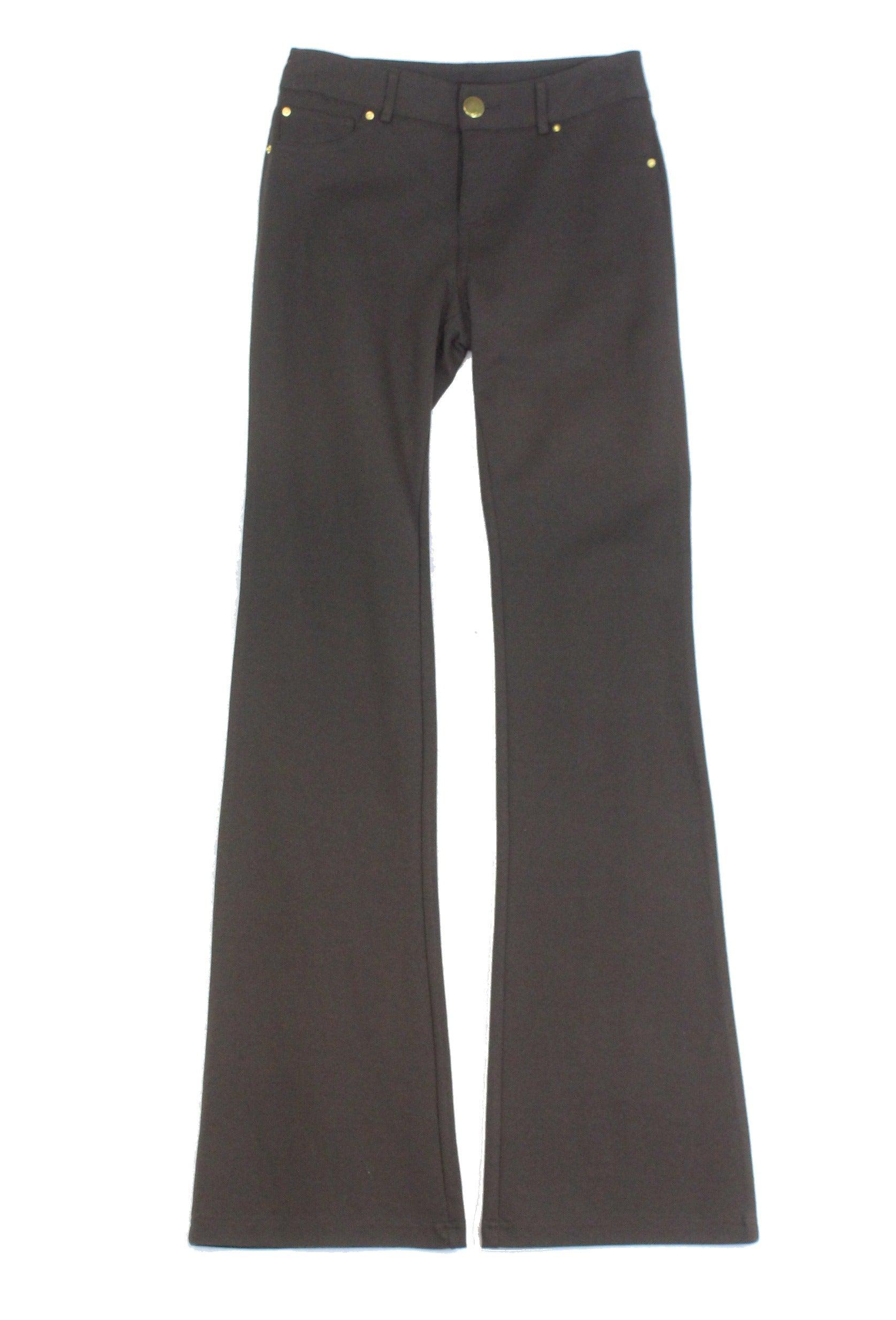 INC Pants Brown Size 0 Dress Bootcut 