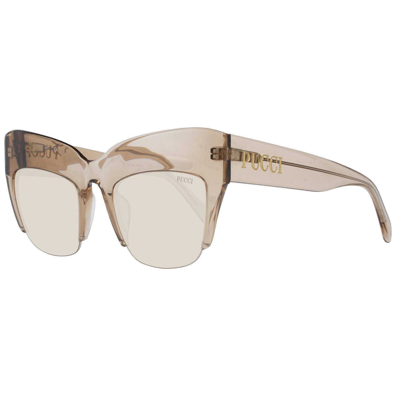 Emilio Pucci Sunglasses Ep0138 45e 52 in Brown | Lyst