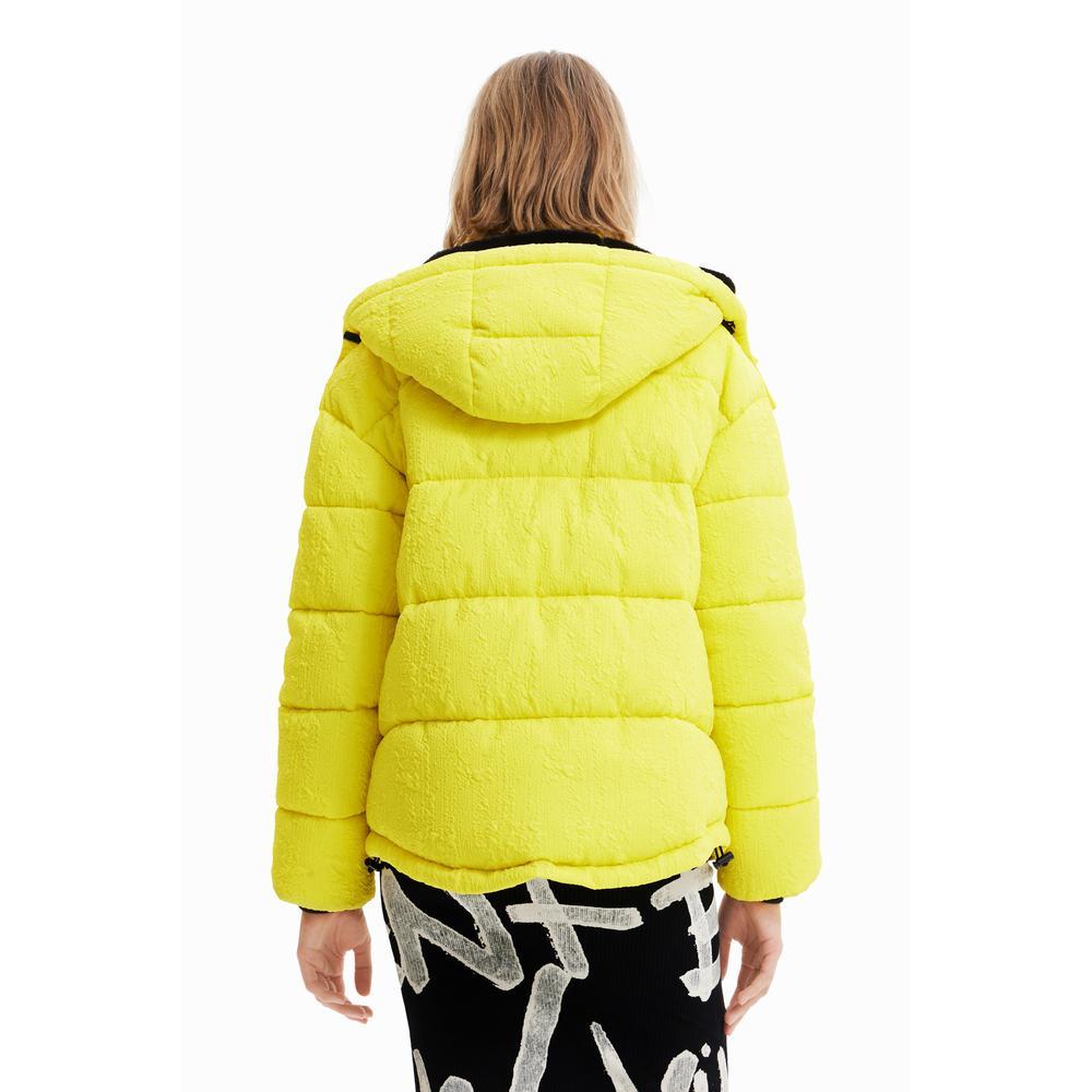 Desigual Women Jacket in Yellow | Lyst