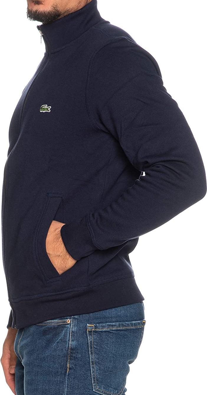 Lacoste Cotton Sweater Navy Size Us Xl 
