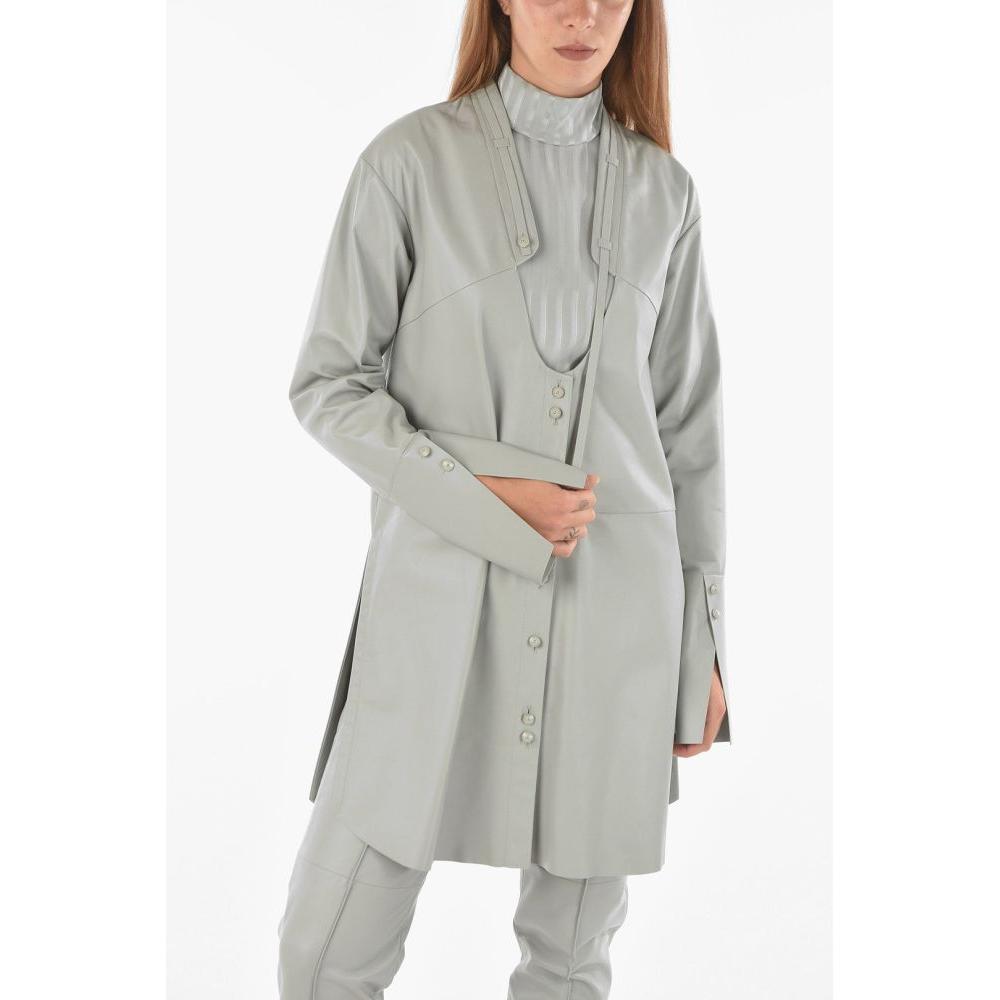 DROMe Short Dress in Gray | Lyst