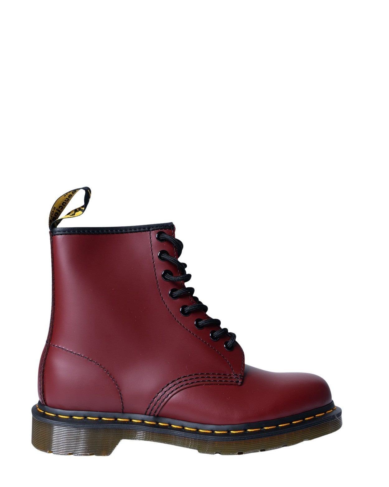 Dr. Martens Rubber Boots in Bordeaux (Red) | Lyst