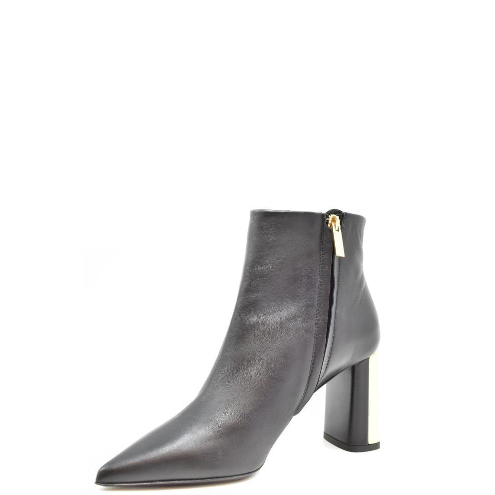 Ninalilou Bootie Color: Material: Leather : 100% in Gray | Lyst