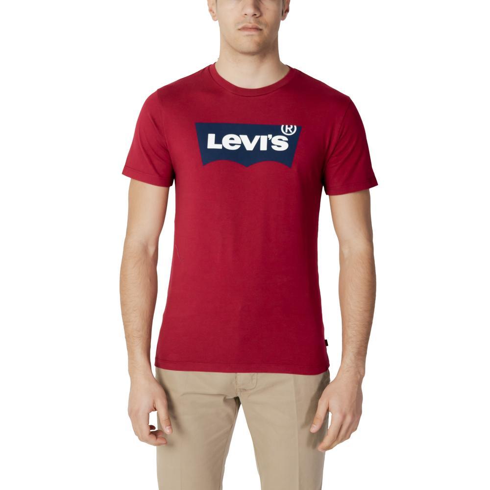 Levi's T-shirt in Red for Men | Lyst