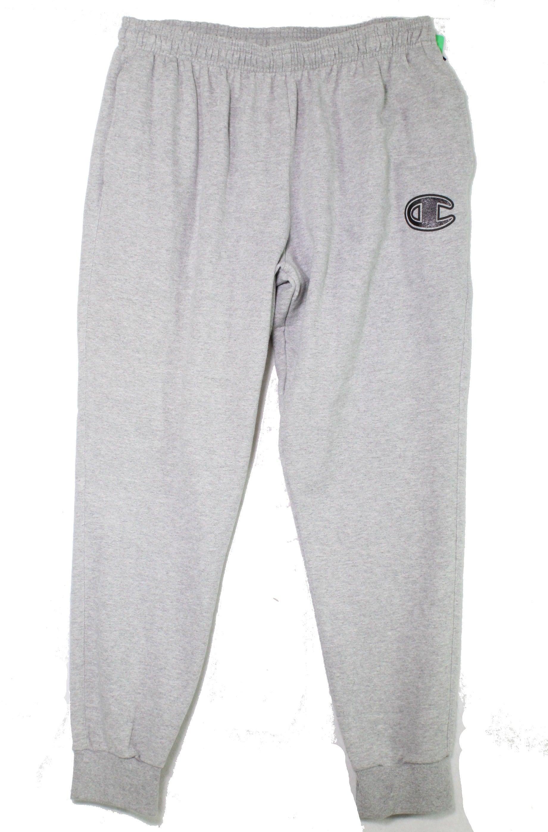 Champion Cotton Sweatpants Heather Size 