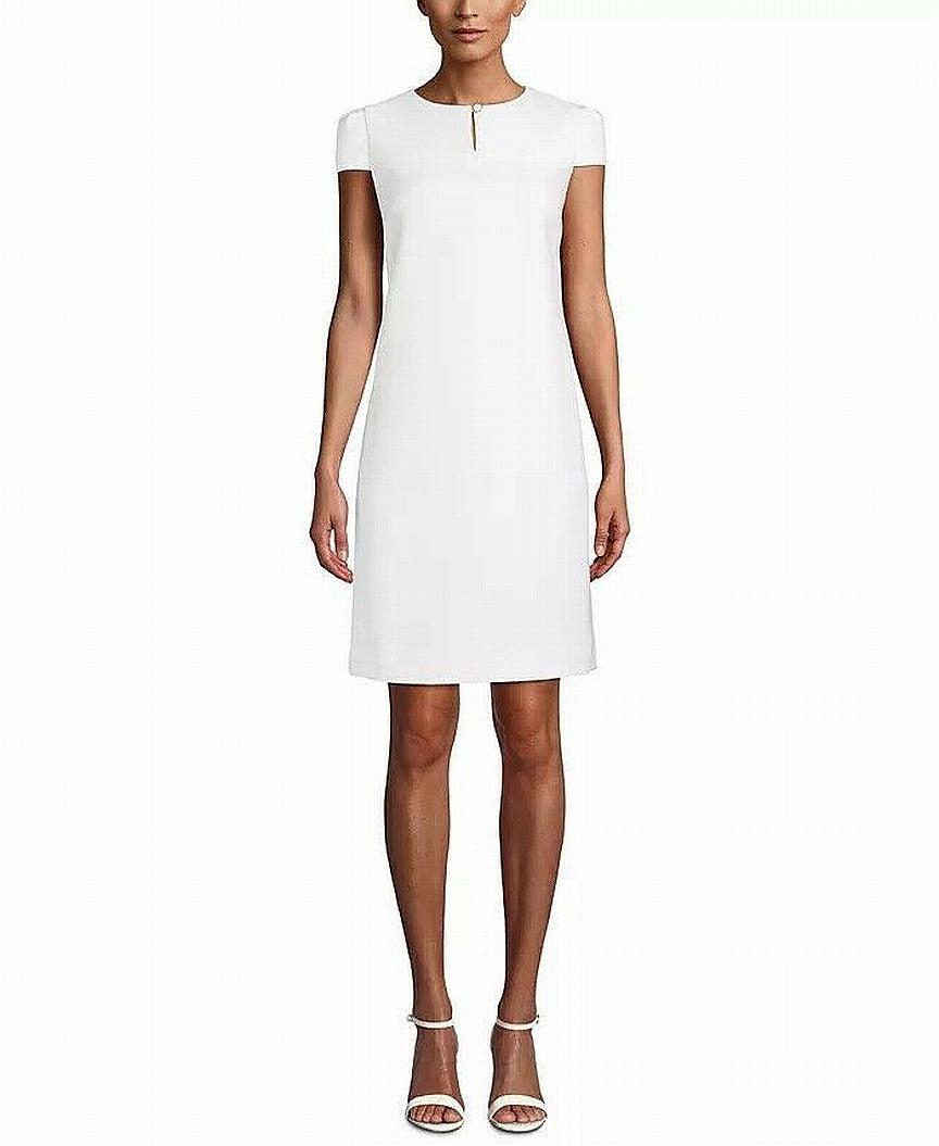 anne klein crepe sheath dress