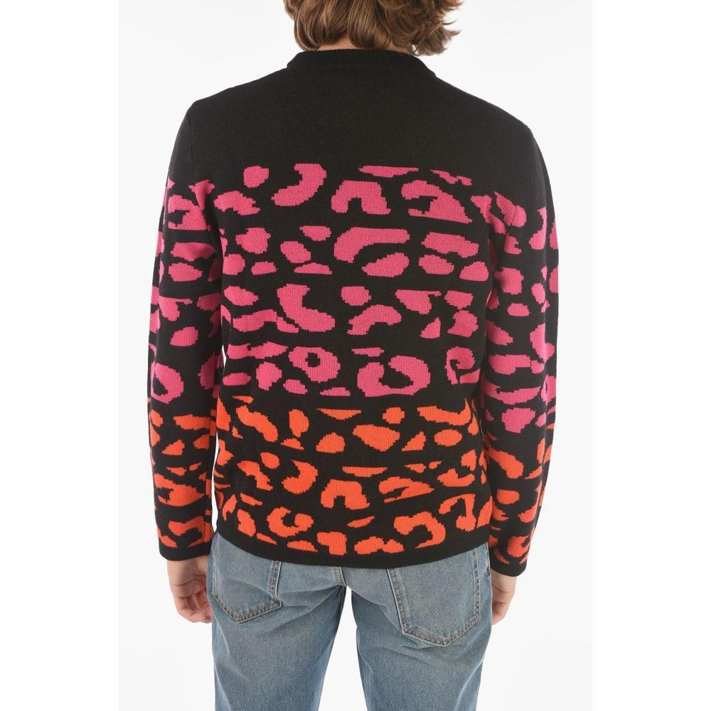 Roberto Cavalli Just Cavalli Animal Patterned Crew-neck Sweater in Red for  Men | Lyst