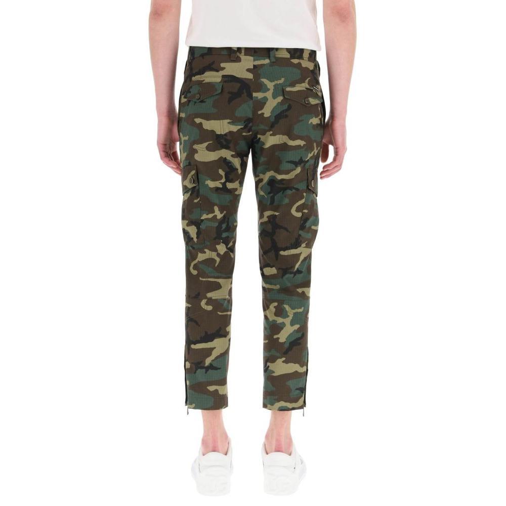 Dolce & Gabbana Cargo Pants in Green for Men | Lyst