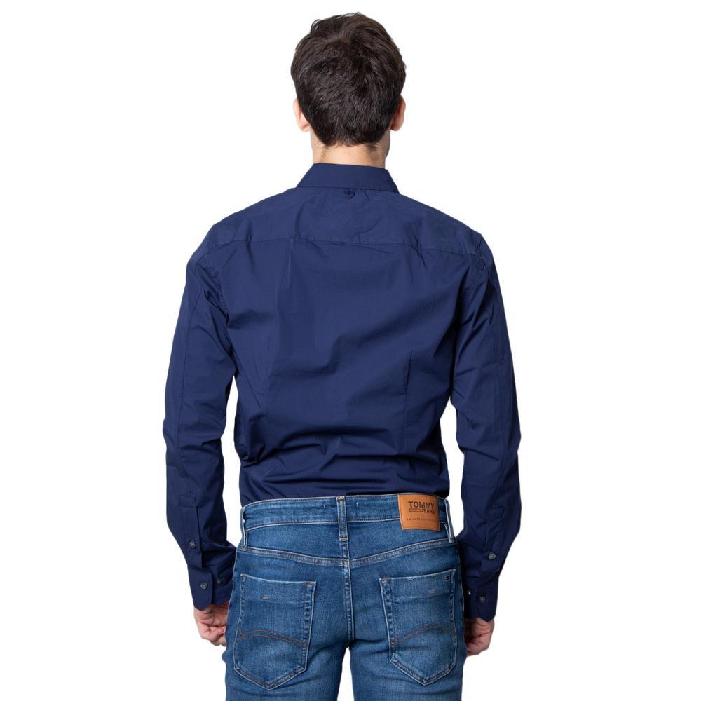 Tommy Hilfiger Stretch Slim Fit Shirt in Blue for Men | Lyst