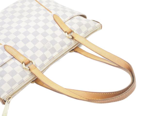 Louis Vuitton Damier Azur Canvas and Leather Totally PM Bag at