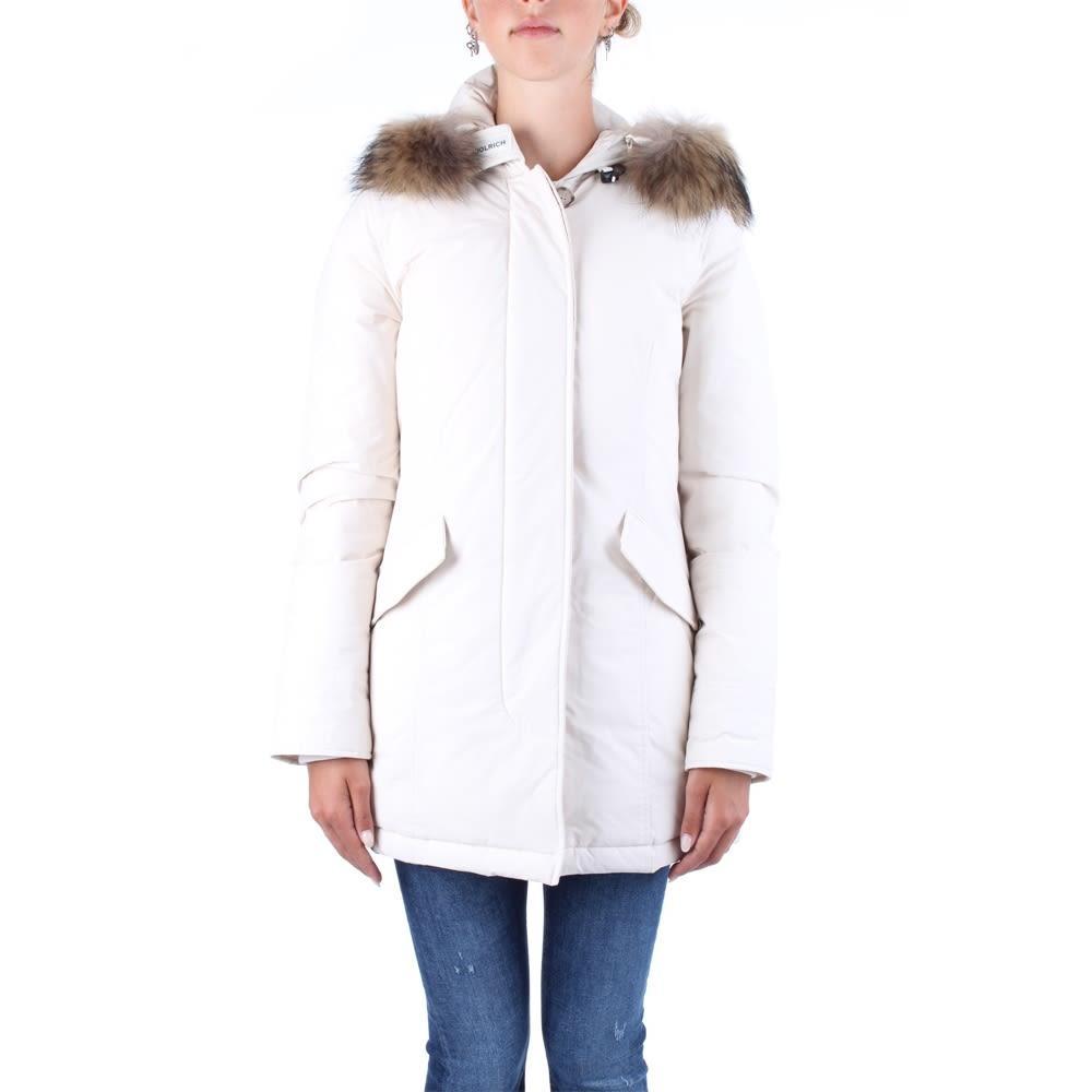 Woolrich Jacket in White | Lyst