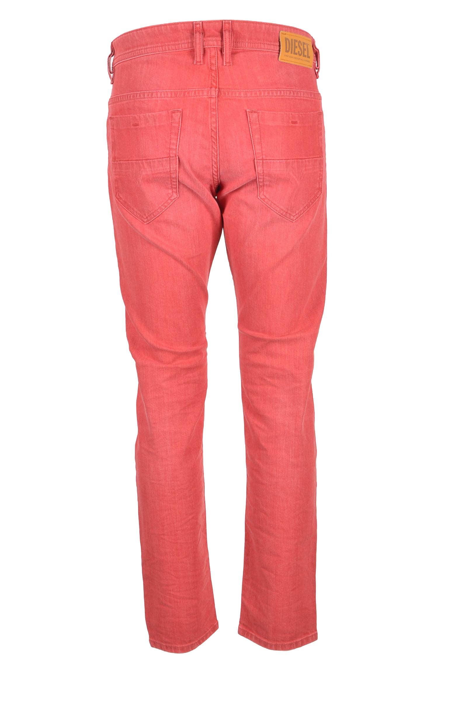 diesel red jeans