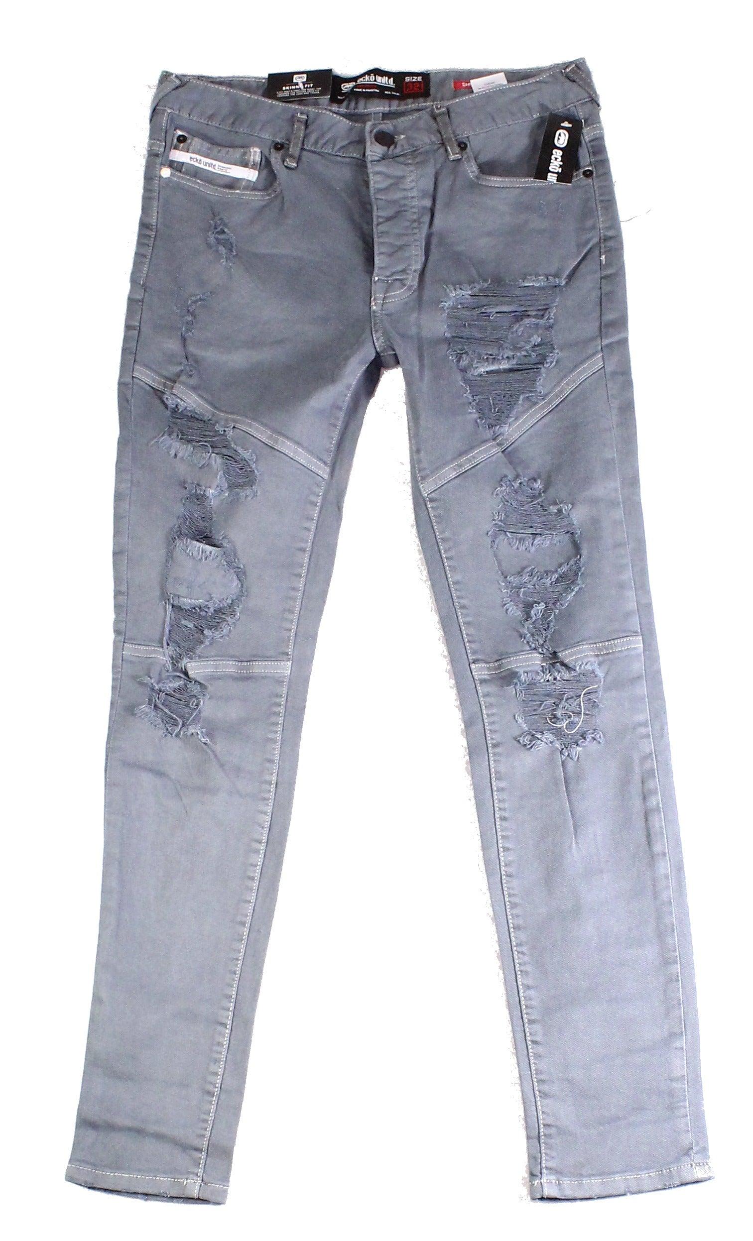 32x29 Distressed Skinny Denim 