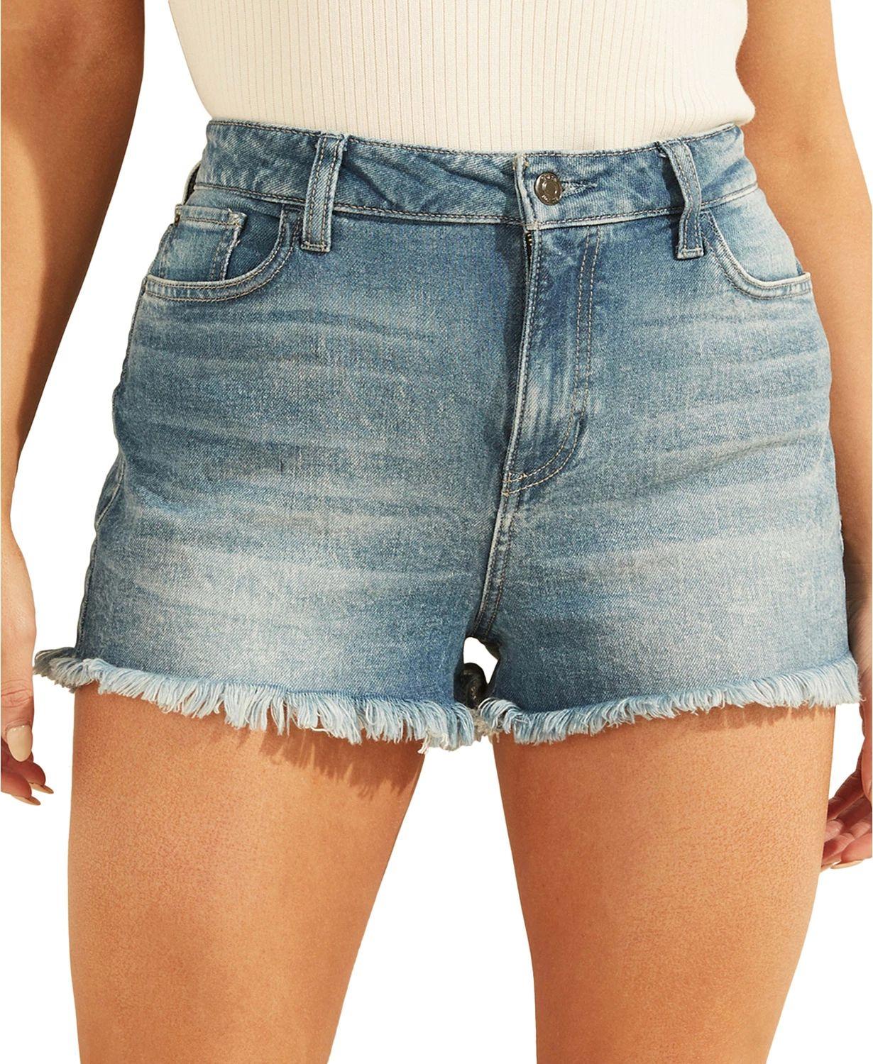Guess Shorts Size 26 Raw Hem High Rise 