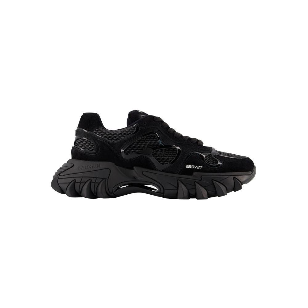 Balmain B-east Sneakers - - Multi - Suede in Black for Men | Lyst