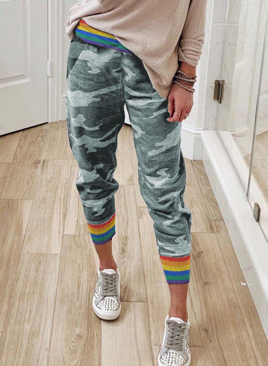 Azura Exchange Rainbow Stripe Camo 