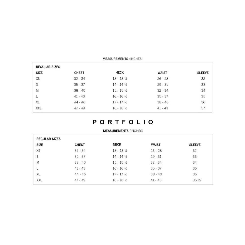 Portfolio Dress Shirt Size 