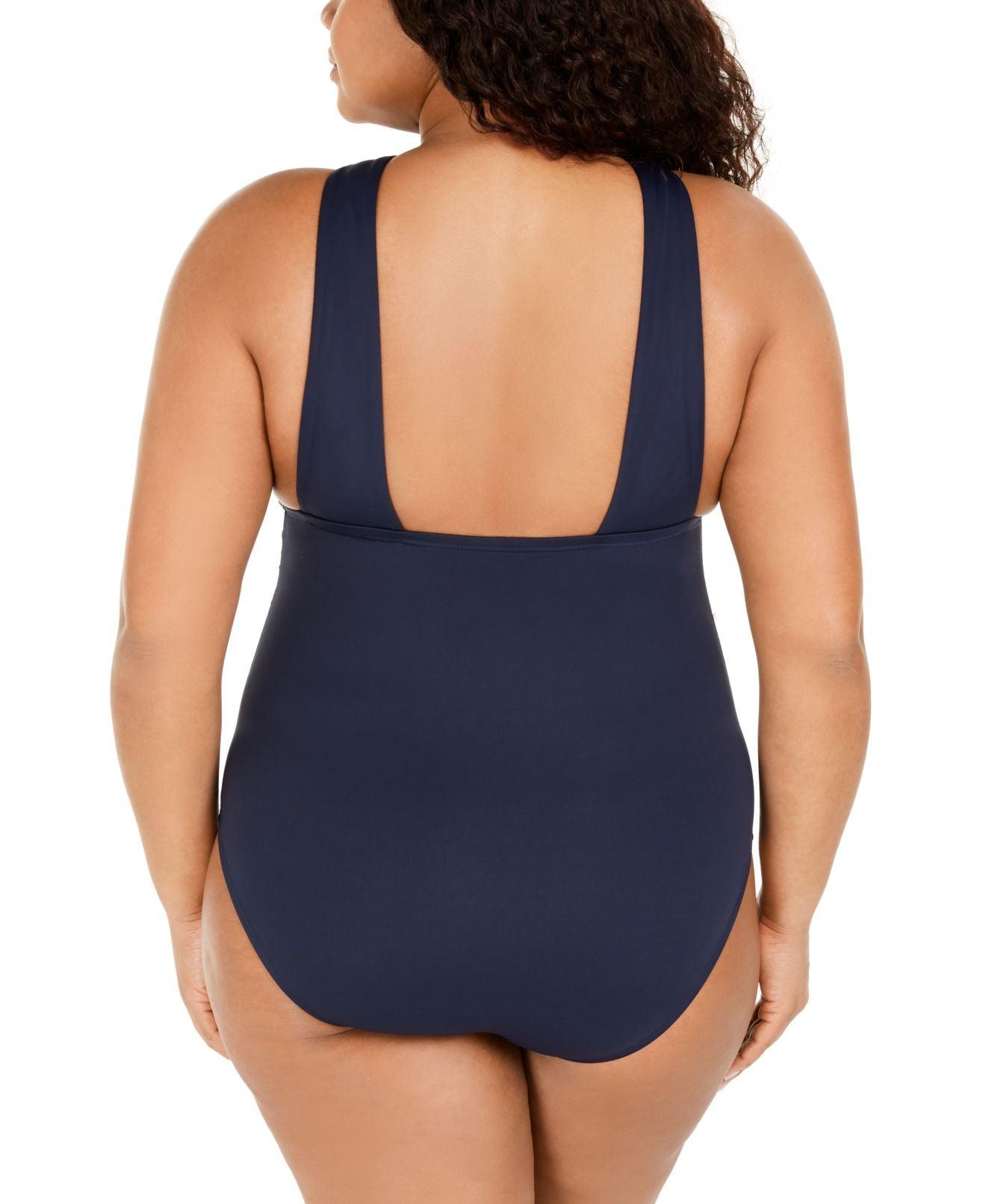 michael kors plus swimwear