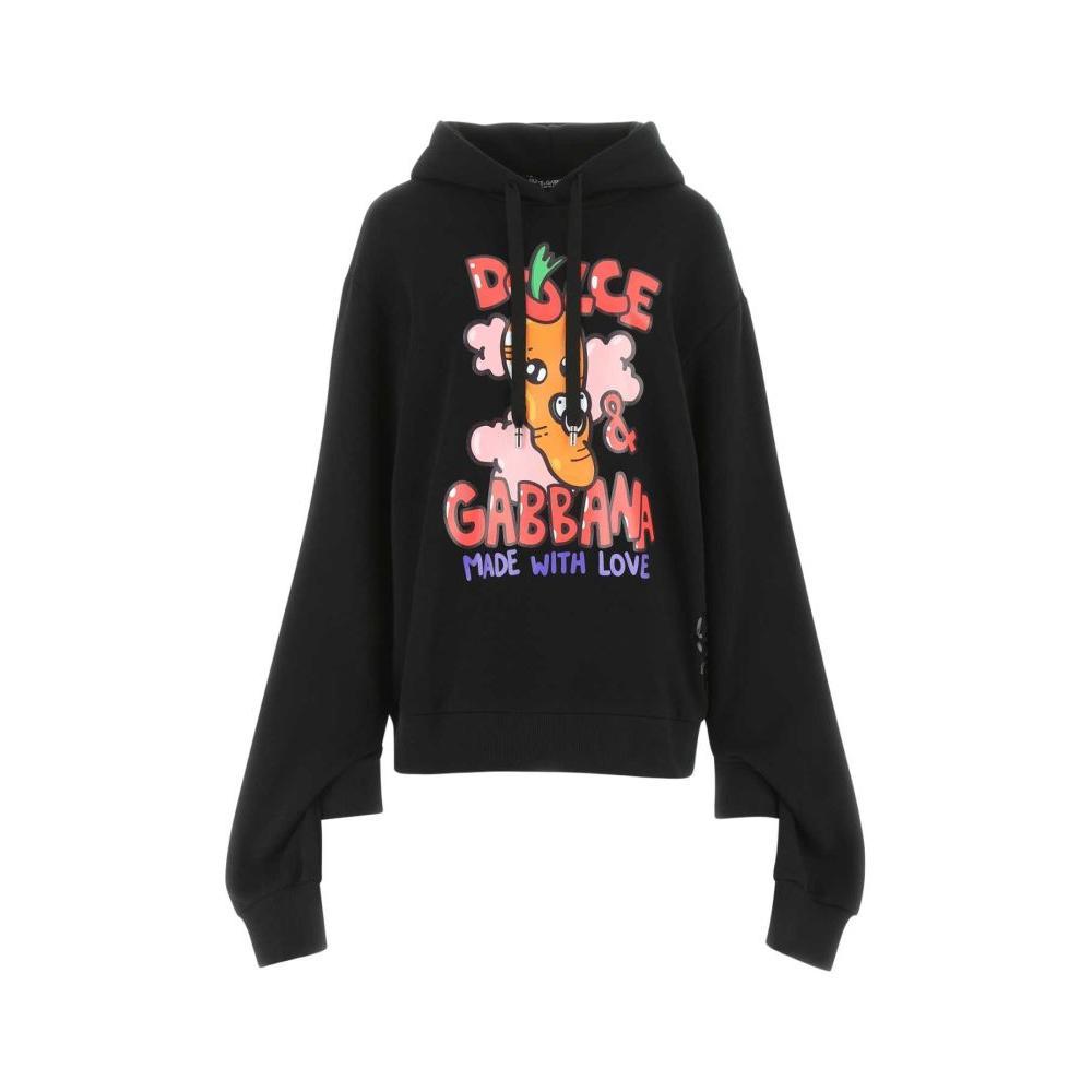 Dolce & Gabbana Felpa in Black | Lyst