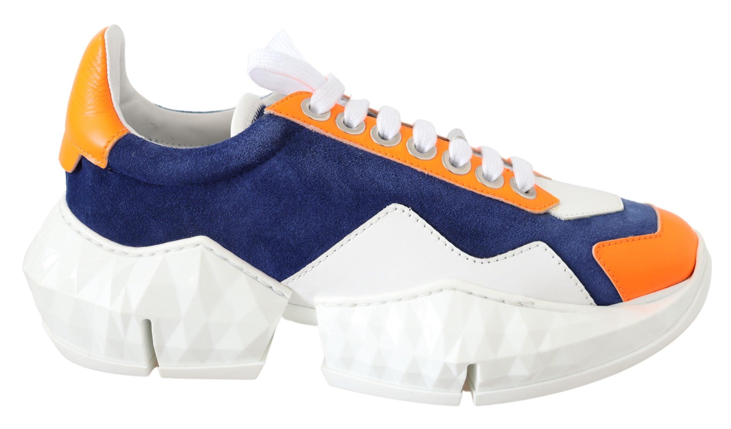 leather training sneakers