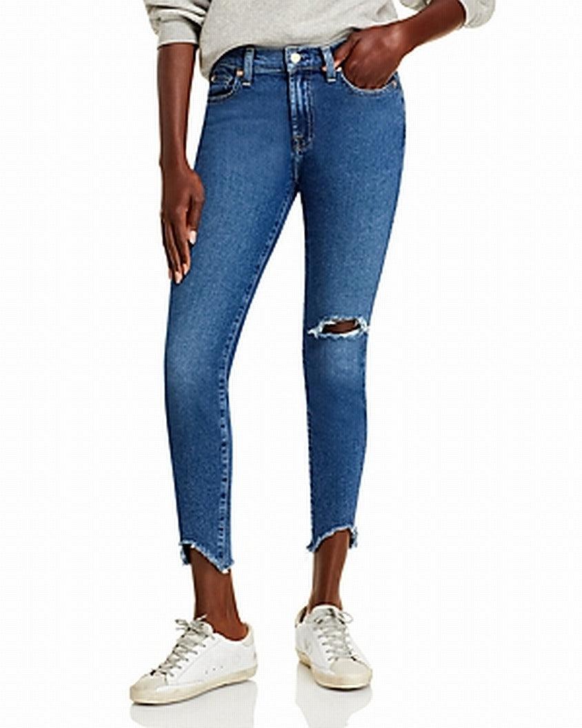 29x27 Wave Hem Skinny Stretch 
