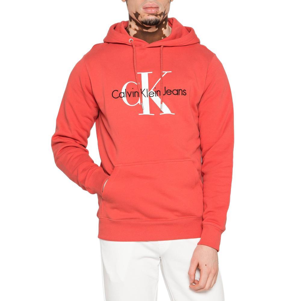 Calvin Klein Men Sweatshirts in Red for Men | Lyst