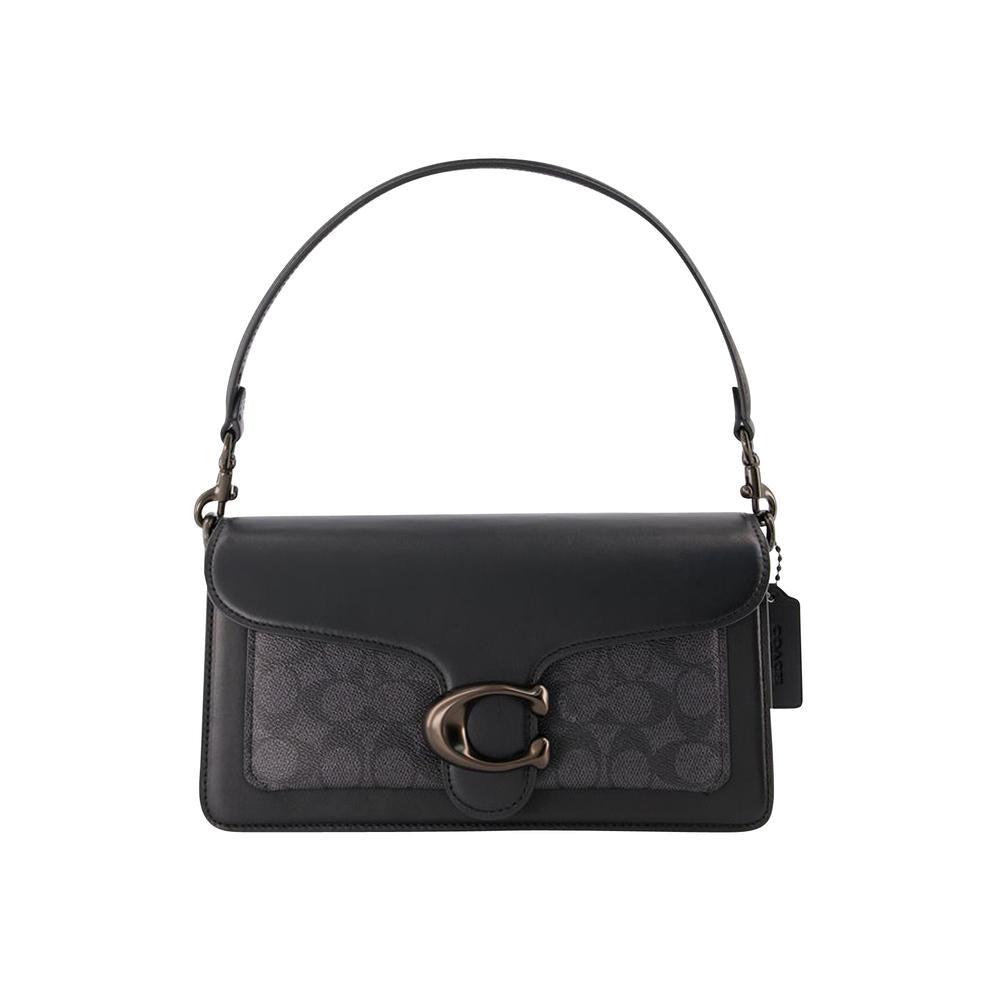 COACH Tabby 26 Bag Grey Canva in Black Lyst