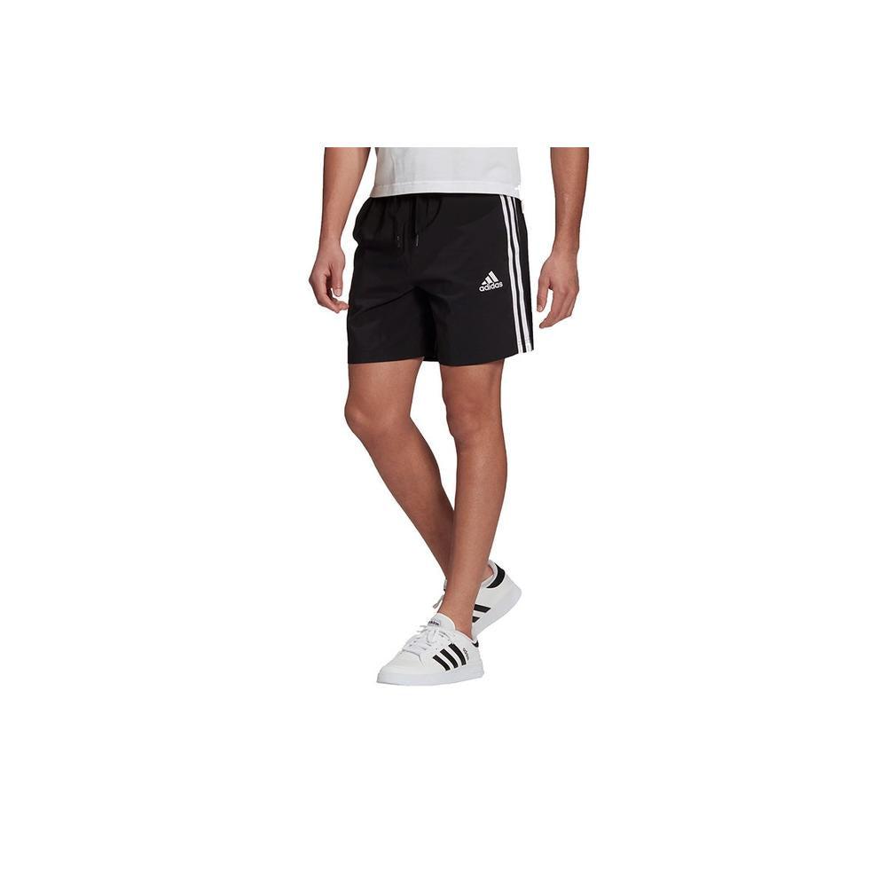 adidas 3 Stripe Chelsea Shorts in Black for Men | Lyst