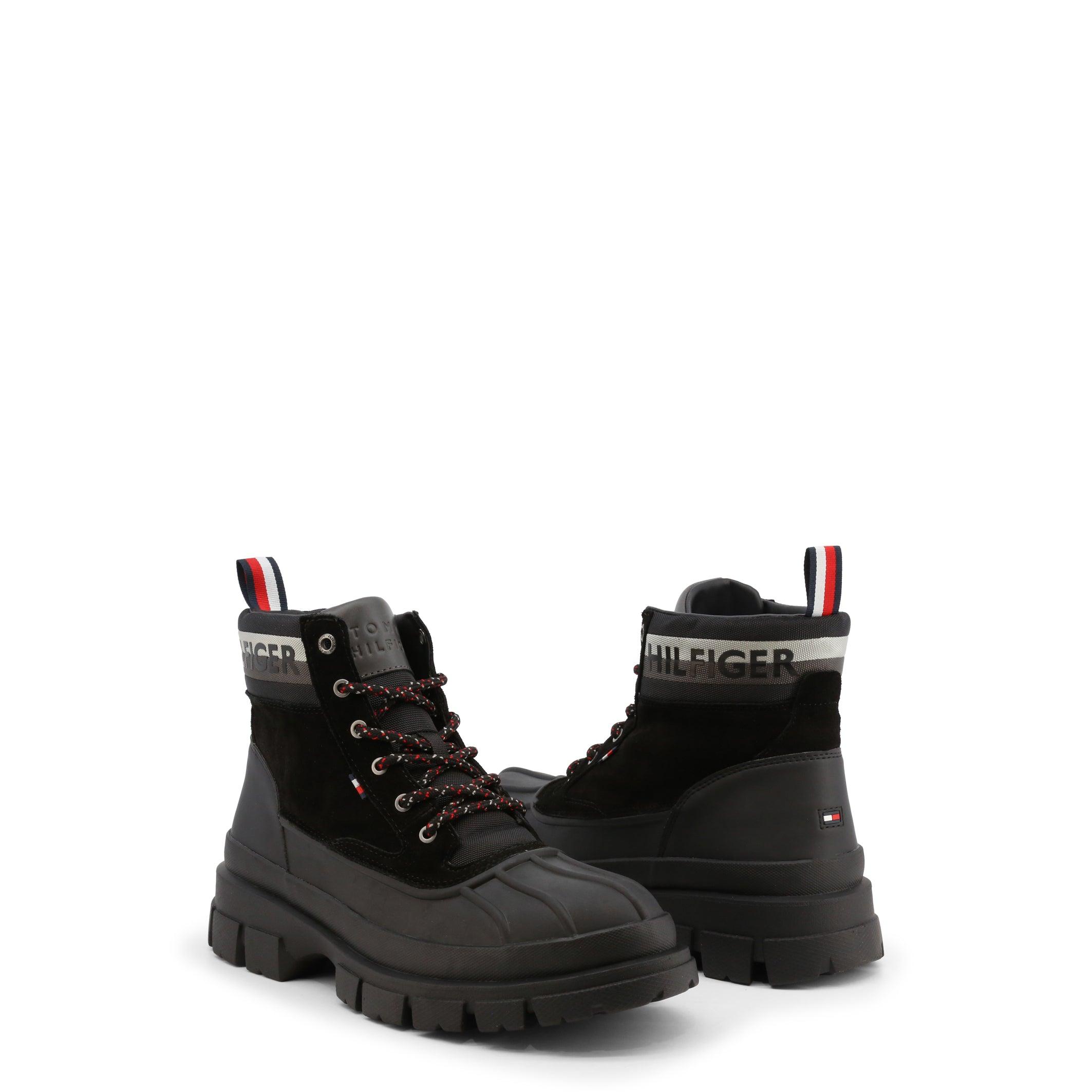 Tommy Hilfiger Fm0fm03829 Ankle Boots in Black for Men | Lyst