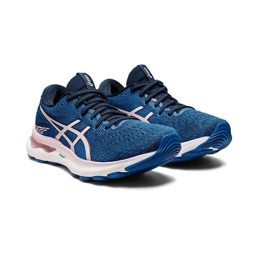 Asics Gel-nimbus 24 Running Shoes in Blue | Lyst
