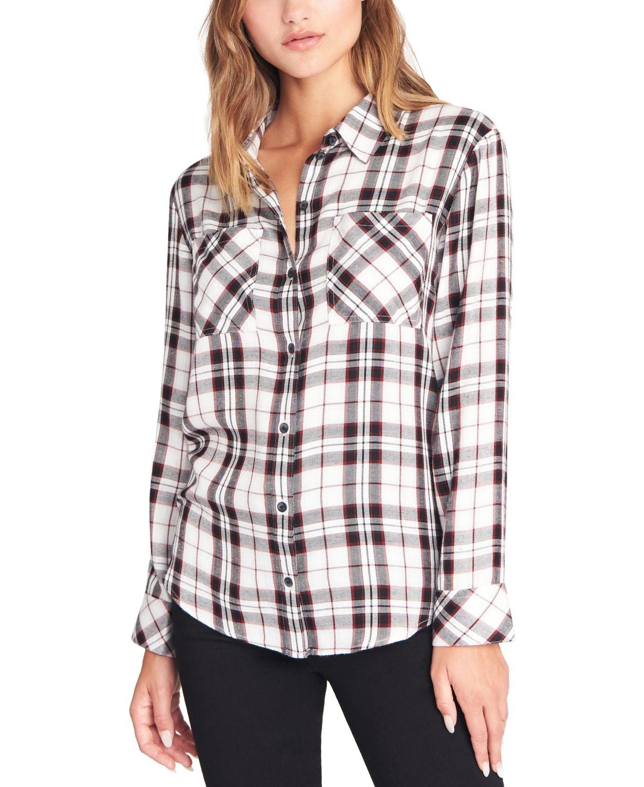 Plaid Boyfriend Shirt 