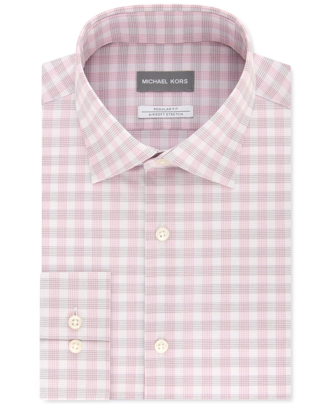 michael kors pink dress shirt