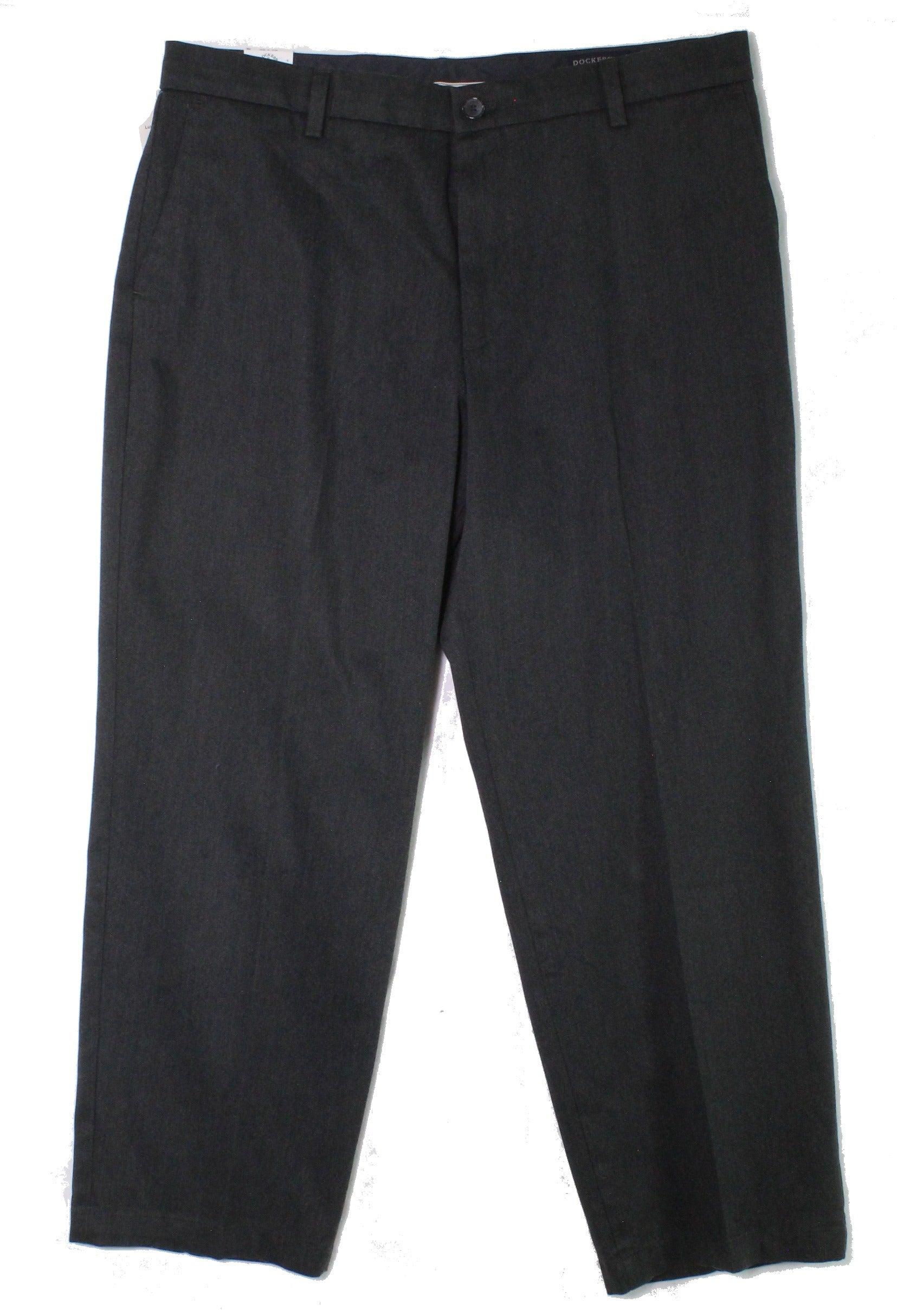 Dockers Cotton Pants Dark Gray Size 
