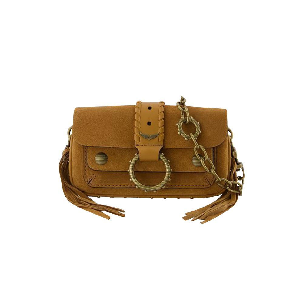Zadig & Voltaire Kate Hobo Bag Zadig & Voltaire Folk Suede in