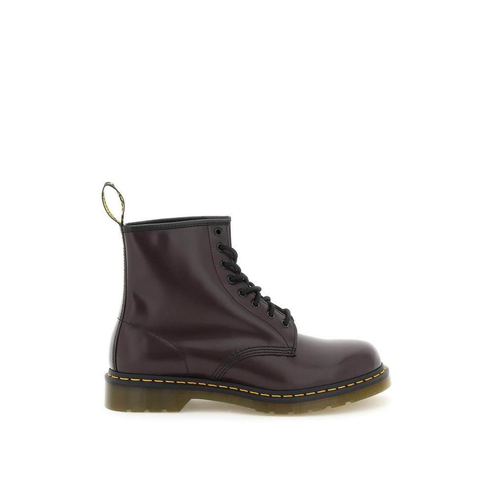 Dr. Martens 1460 Smooth Lace-up Combat Boots in Yellow | Lyst