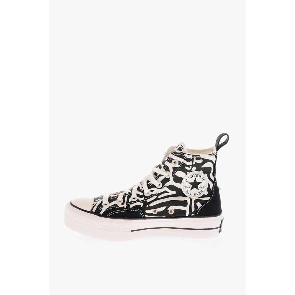 Converse Chuck Taylor All Star 4cm All Over Printed High Top Sneakers in  White | Lyst