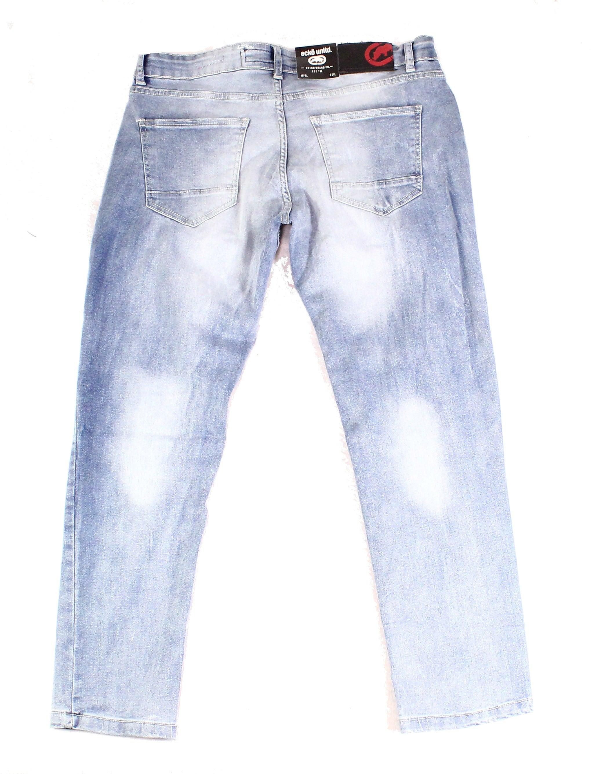 34x28 Skinny Stretch Denim Tapered 